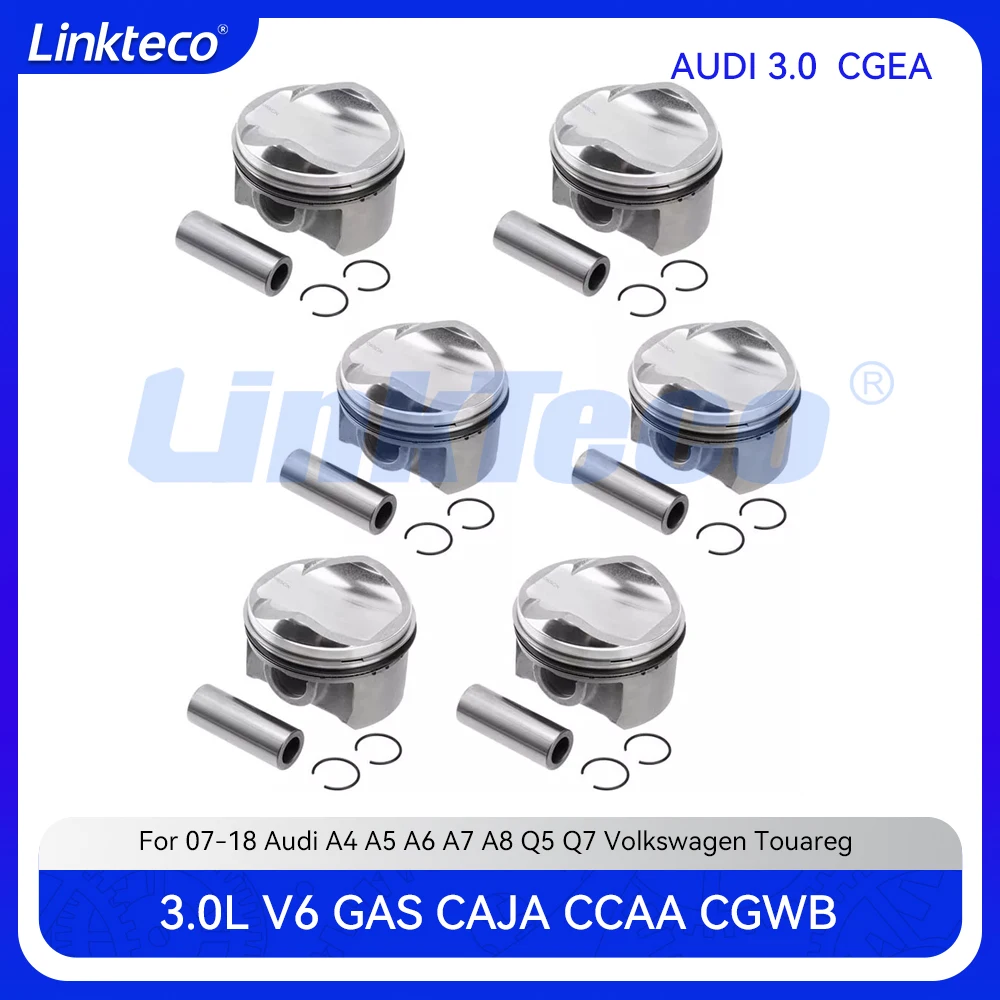 Engine Piston & Ring Set Fit 3.0 T L V6 GAS CAJ CGW CTU For 07-18 AUDI A6 A7 A8 Q5 Q7 S4 S5 SQ5 VW Touareg 3.0L 06E107065CJ
Engine Piston & Ring Set Fit 3.0 T L V6 GAS CAJ CGW CTU For 07-18 AUDI A6 A7 A8 Q5 Q7 S4 S5 SQ5 VW Touareg 3.0L 06E107065CJ