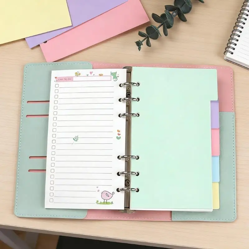 Multicolored Paper Dividers With Label Space For Easy File Classification
Multicolored Paper Dividers With Label Space For Easy File Classification