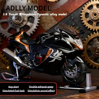 Для SUZUKI HAYABUSA GSX-1300R спрей 1:6 сплав металла литая под давлением модель мотоцикла динамические украшения звук и свет коллекция подарков
Для SUZUKI HAYABUSA GSX-1300R спрей 1:6 сплав металла литая под давлением модель мотоцикла динамические украшения звук и свет коллекция подарков