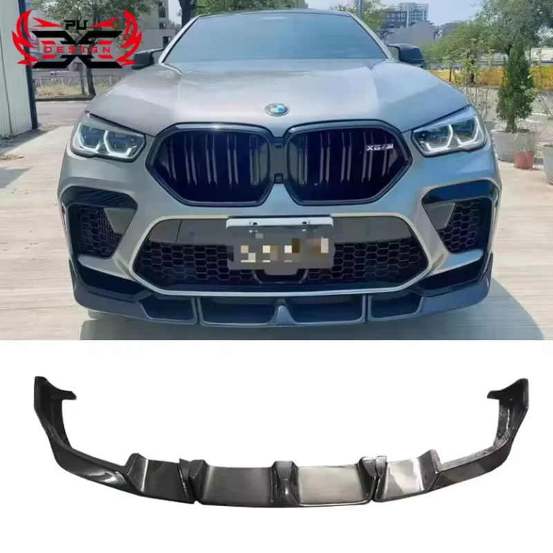 Perfect Fit For BMW X6M F96 Carbon Fiber LD Style Front Lip Bumper Front Splitter Accessories Body Kits
Perfect Fit For BMW X6M F96 Carbon Fiber LD Style Front Lip Bumper Front Splitter Accessories Body Kits