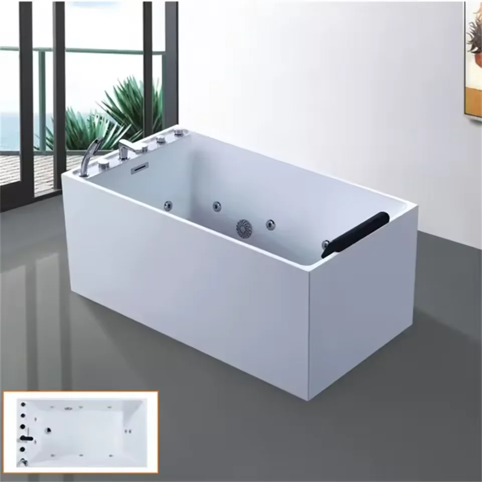 One Person White Acrylic Massage Freestanding Bathtubs
One Person White Acrylic Massage Freestanding Bathtubs