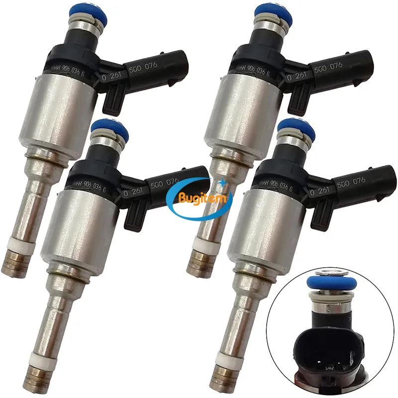 4PCS 0261500076 06H906036AB 06H906036G Fuel Injector For Audi A4 2.0 TFSI 2009-2015 for VW Jetta GLI 2.0 TSI 2008-2014
4PCS 0261500076 06H906036AB 06H906036G Fuel Injector For Audi A4 2.0 TFSI 2009-2015 for VW Jetta GLI 2.0 TSI 2008-2014