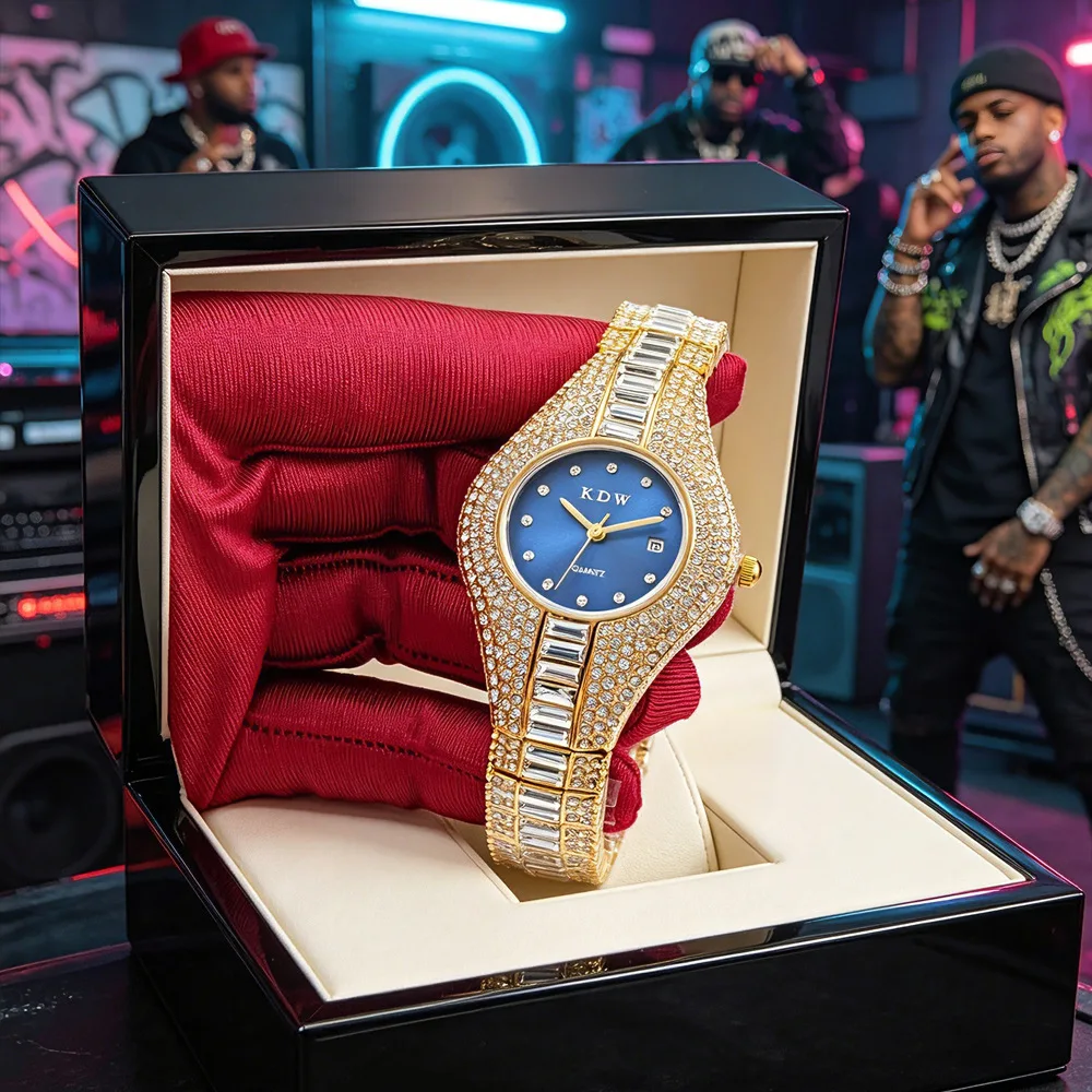 Sliver Elegant Ice Out Full Diamond Hot Selling High Quality Quartz Watch for Men Women Creativity Hip Hop Classic Male Clock
Sliver Elegant Ice Out Full Diamond Hot Selling High Quality Quartz Watch for Men Women Creativity Hip Hop Classic Male Clock