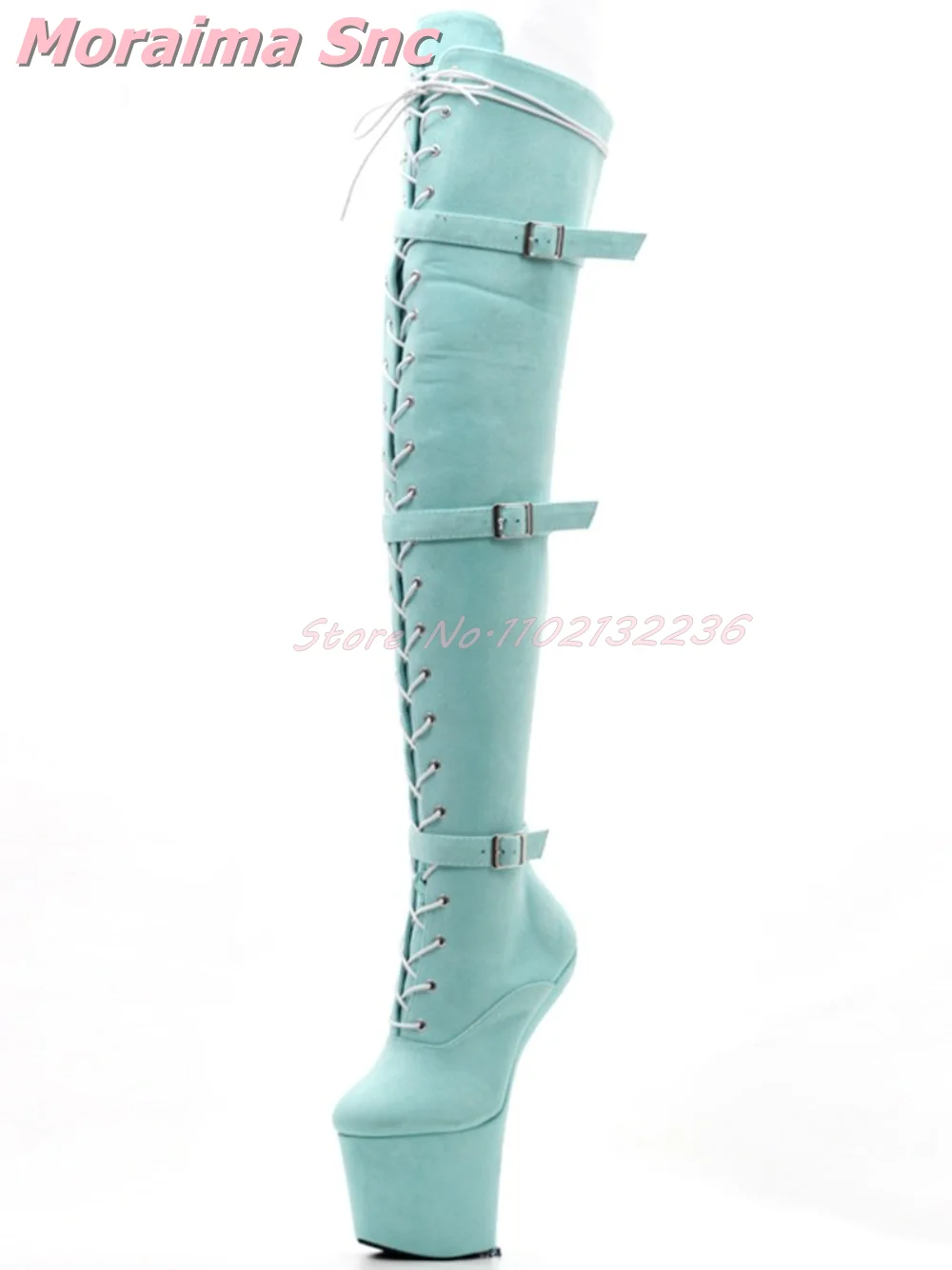 Сапоги выше колена на высоком каблуке-копыте и платформе, пикантные женские сапоги до бедра с пряжкой на ремне и боковой молнией на шнуровке, замшевые кожаные сапоги для косплея
Сапоги выше колена на высоком каблуке-копыте и платформе, пикантные женские сапоги до бедра с пряжкой на ремне и боковой молнией на шнуровке, замшевые кожаные сапоги для косплея