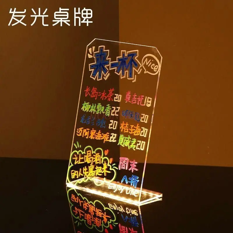 1 шт. настольная доска, подсветка, рекламная доска для киоска, акриловая доска для письма с рукописной подсветкой
1 шт. настольная доска, подсветка, рекламная доска для киоска, акриловая доска для письма с рукописной подсветкой
