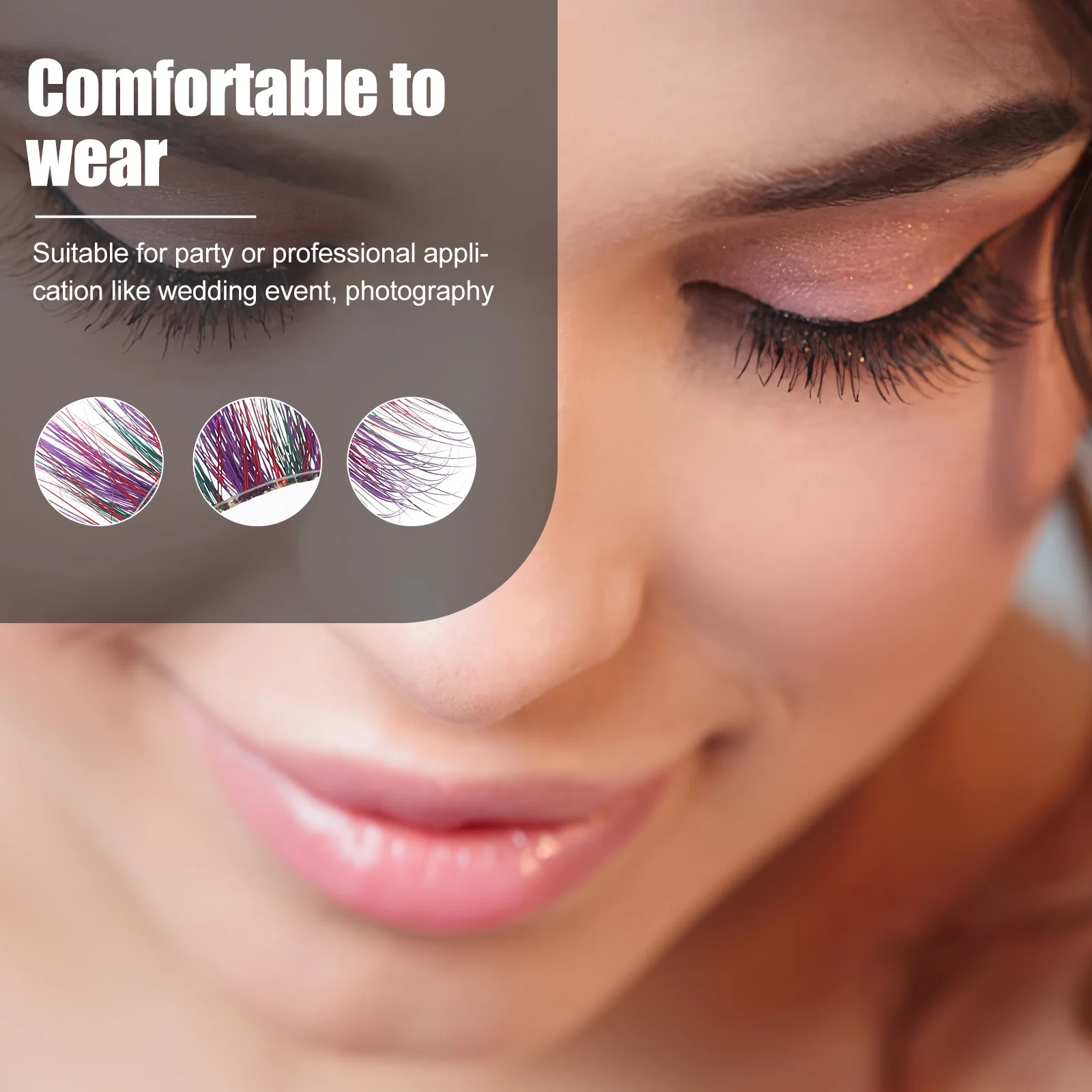 1Pair Colorful Lashes Premium Fake Eyelashes Natural Full Look for Party Wedding Daily Wear Brighter Bigger Eyes
1Pair Colorful Lashes Premium Fake Eyelashes Natural Full Look for Party Wedding Daily Wear Brighter Bigger Eyes