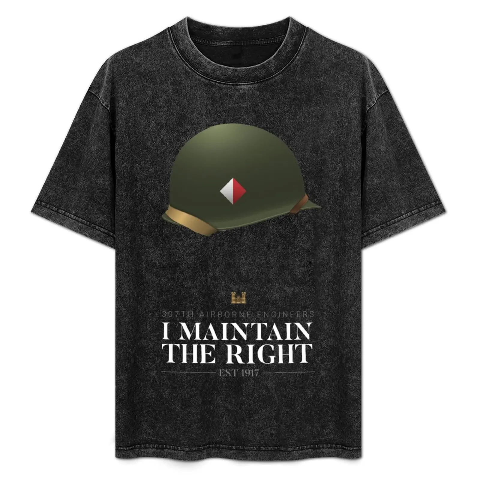 307th Airborne Engineer Battalion - I Maintain The Right T-Shirt Outdoor Sports Short Sleeve Top
307th Airborne Engineer Battalion - I Maintain The Right T-Shirt Outdoor Sports Short Sleeve Top