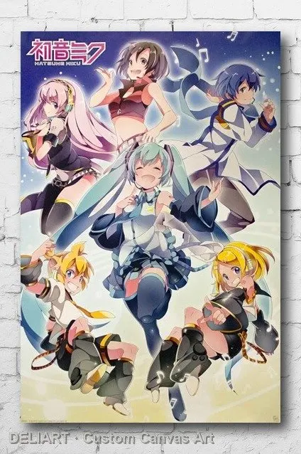 HATSUNE MIKU - COLLAGE Canvas Poster Custom Size Available Room Decoration Home Decor Wall Art
HATSUNE MIKU - COLLAGE Canvas Poster Custom Size Available Room Decoration Home Decor Wall Art