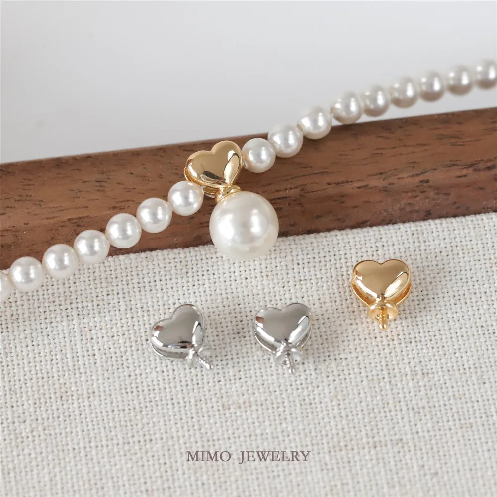 1PCS 7x6.5mm Copper Plated with Real Gold, Cute Smooth Heart-shaped Pearl Pendant, DIY Handmade Accessory
1PCS 7x6.5mm Copper Plated with Real Gold, Cute Smooth Heart-shaped Pearl Pendant, DIY Handmade Accessory