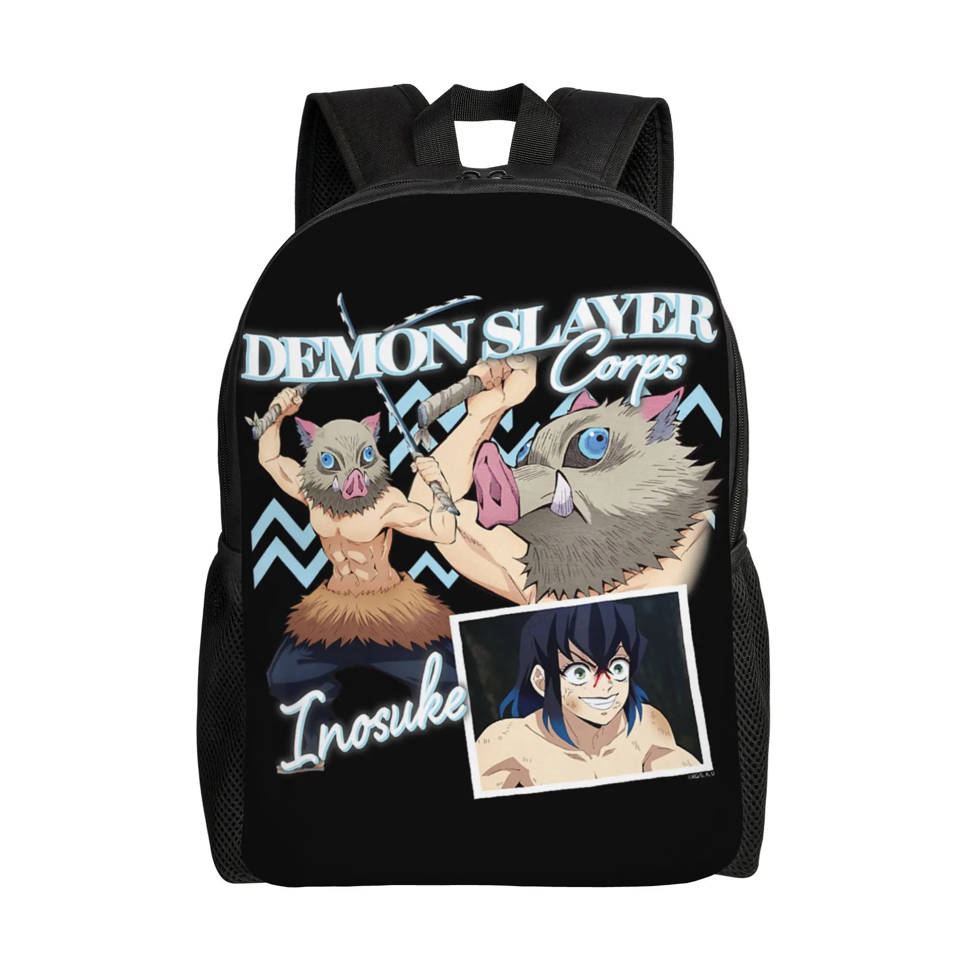 Bandai backpacks Demon Slayer Kimetsu no Yaiba Inosuke Boar Mask Rampage Daypack mochila Campus Retro Washable Rucksack
Bandai backpacks Demon Slayer Kimetsu no Yaiba Inosuke Boar Mask Rampage Daypack mochila Campus Retro Washable Rucksack