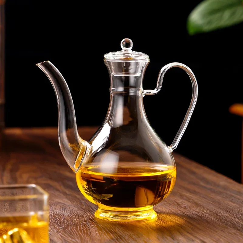 500ml Imitation Song Heat Resistance Glass Teapot Brewing Tea Long Mouth Glass Tea Pot Chinese Traditional Kung Fu Tea Set
500ml Imitation Song Heat Resistance Glass Teapot Brewing Tea Long Mouth Glass Tea Pot Chinese Traditional Kung Fu Tea Set