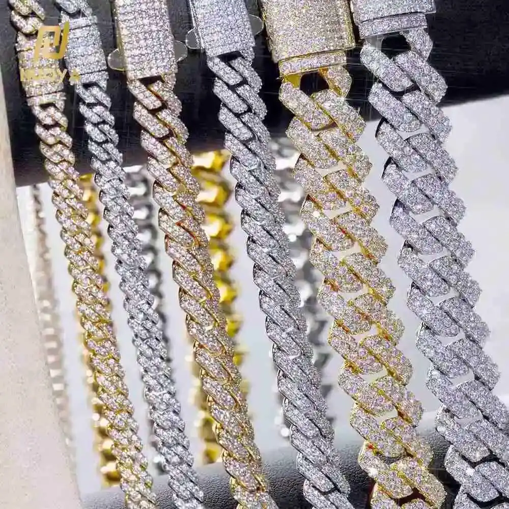 NUOYA оптовая продажа 6 мм Золотая кубинская цепочка для мужчин Хип-хоп Iced Out Алмазное кубинское ожерелье Женские ювелирные изделия
NUOYA оптовая продажа 6 мм Золотая кубинская цепочка для мужчин Хип-хоп Iced Out Алмазное кубинское ожерелье Женские ювелирные изделия