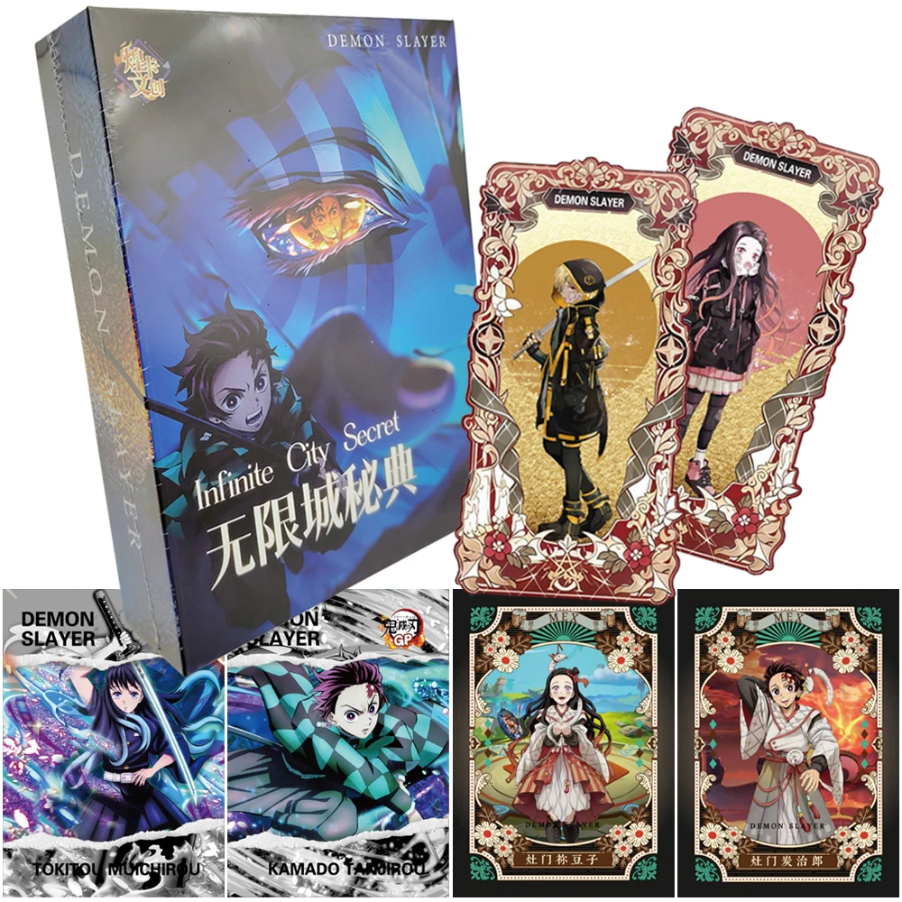 Demon Slayer Limited Collection Card Fantasy Action Anime Creative Character Book Card Fans Treasure Peripheral Toys Fun Gifts
Demon Slayer Limited Collection Card Fantasy Action Anime Creative Character Book Card Fans Treasure Peripheral Toys Fun Gifts