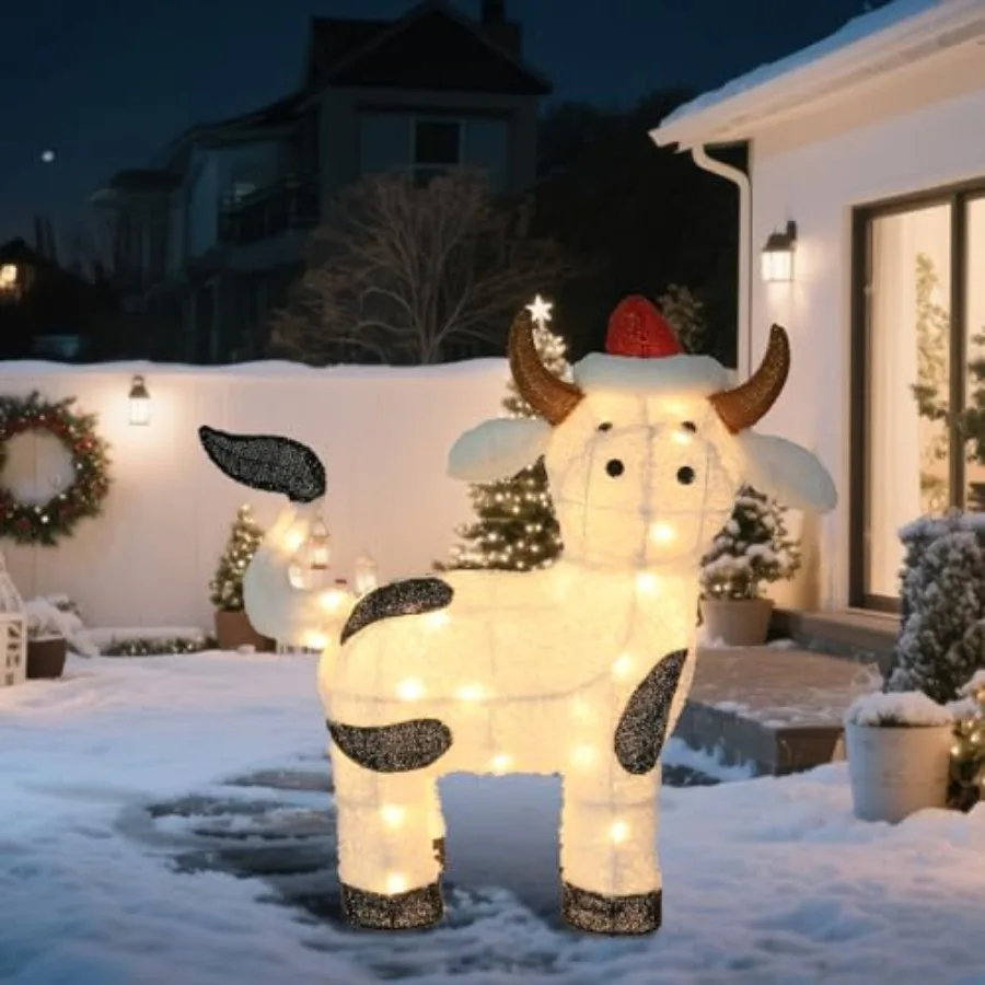 Light Up Christmas Outdoor Decoration Farm Animal 30.3" Christmas Highland Light Xmas Indoor/Outdoor Holiday Decor for Home Yar
Light Up Christmas Outdoor Decoration Farm Animal 30.3" Christmas Highland Light Xmas Indoor/Outdoor Holiday Decor for Home Yar