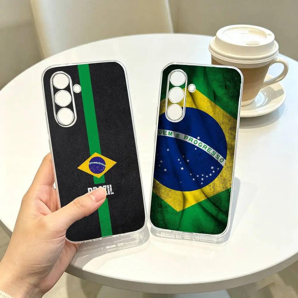 Brazil Flag Brazilian Football Phone Case For SamsungA10,12,20,21S,30,31,40,50,51,52,70,71 Transparent Cover
Brazil Flag Brazilian Football Phone Case For SamsungA10,12,20,21S,30,31,40,50,51,52,70,71 Transparent Cover