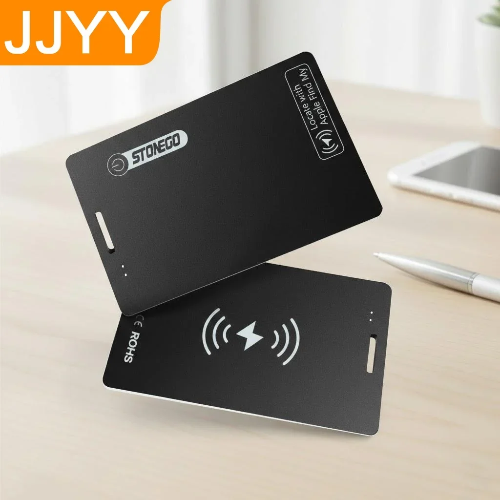 Rechargeable Ultra Thin Wallet Tracker Works with Apple Find My App IP68 Waterproof Smart Bluetooth Finder Card GPS Locator for Wallet Bags Keys Passport Pet iOS Only
Rechargeable Ultra Thin Wallet Tracker Works with Apple Find My App IP68 Waterproof Smart Bluetooth Finder Card GPS Locator for Wallet Bags Keys Passport Pet iOS Only