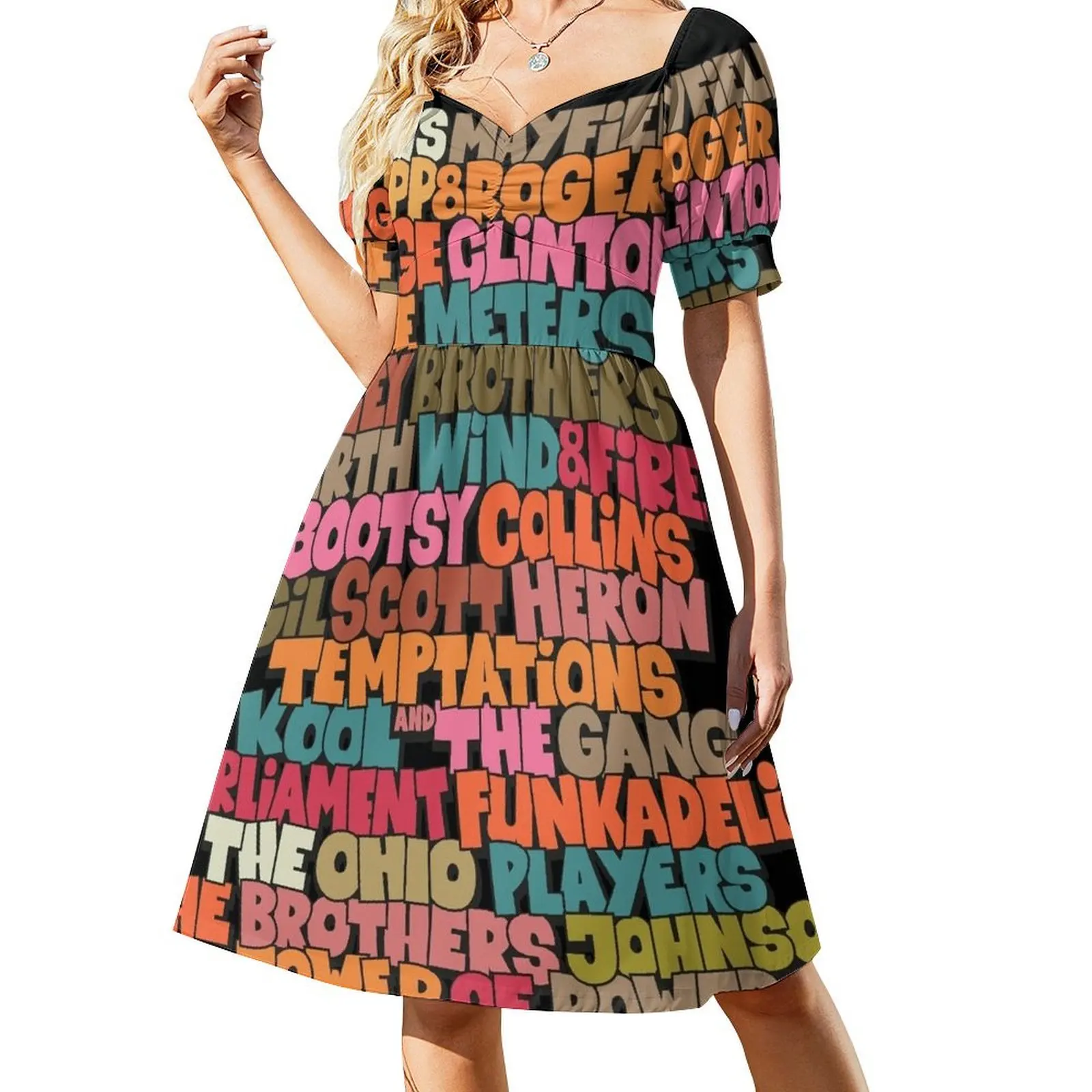 Funk Odyssey: Legends of the Groove Short-Sleeved Dress woman dress women's evening dress 2025 prom 2025
Funk Odyssey: Legends of the Groove Short-Sleeved Dress woman dress women's evening dress 2025 prom 2025
