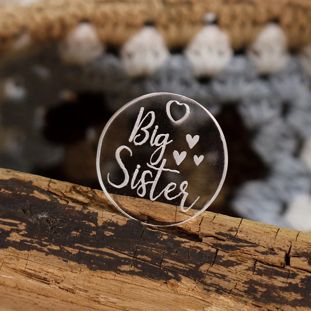 Custom Round Mirror Acrylic Tags Laser Engraved 1" Diameter 50Pcs Per Pack for DIY Crafts Apparel Gifts Personalized Text Logo
Custom Round Mirror Acrylic Tags Laser Engraved 1" Diameter 50Pcs Per Pack for DIY Crafts Apparel Gifts Personalized Text Logo