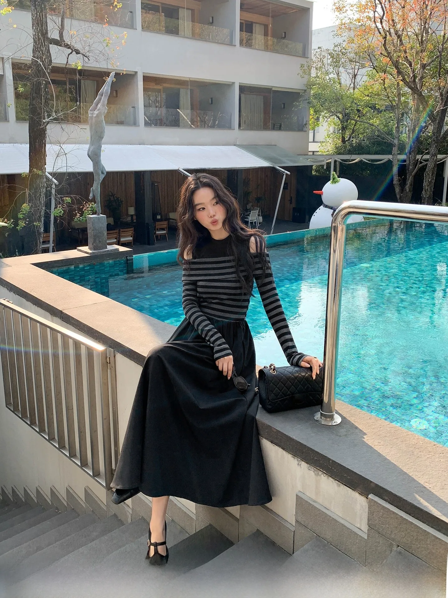 Summer New Style Women's Dress Deer Happy Striped A-Line Slim Fit Elegant Long Dress Casual Fake Two-Piece Dress Half High Co...
Summer New Style Women's Dress Deer Happy Striped A-Line Slim Fit Elegant Long Dress Casual Fake Two-Piece Dress Half High Co...