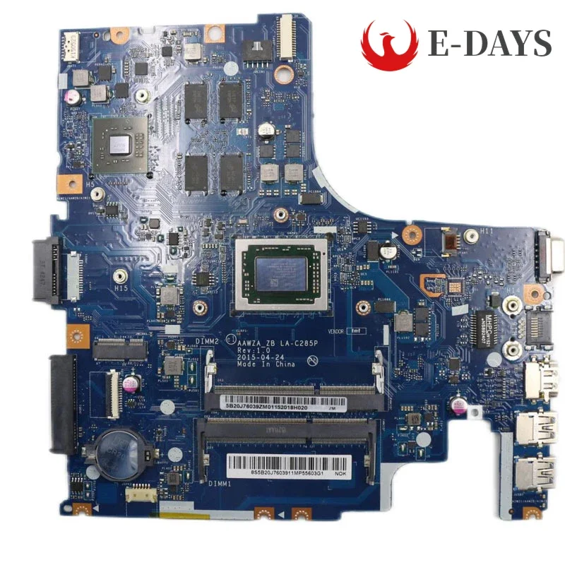 For Lenovo 500-14ACZ Laptop Motherboard LA-C285P Mainboard With A10 8700P CPU 2G GPU Tested OK
For Lenovo 500-14ACZ Laptop Motherboard LA-C285P Mainboard With A10 8700P CPU 2G GPU Tested OK