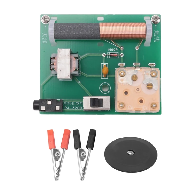 B50B-Crystal Radio It Has An Impedance Matching Transformer Can Receive Radio Signals Normally DIY Radio Kit
B50B-Crystal Radio It Has An Impedance Matching Transformer Can Receive Radio Signals Normally DIY Radio Kit