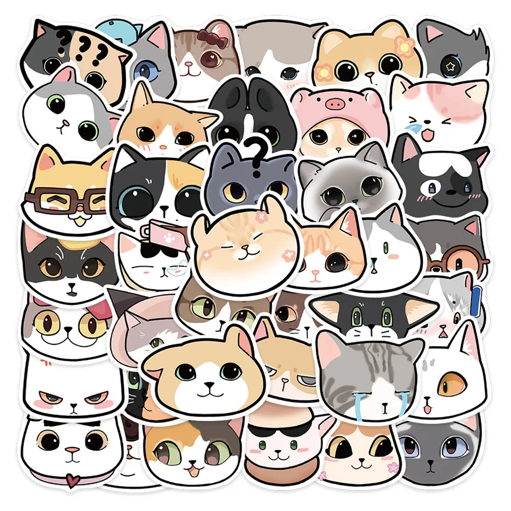 10/20/40pcs Funny Cute Cartoon Cat Stickers Decals Laptop Phone Car Guitar Suitcase Scrapbook Waterproof Sticker Kid Classic Toy
10/20/40pcs Funny Cute Cartoon Cat Stickers Decals Laptop Phone Car Guitar Suitcase Scrapbook Waterproof Sticker Kid Classic Toy