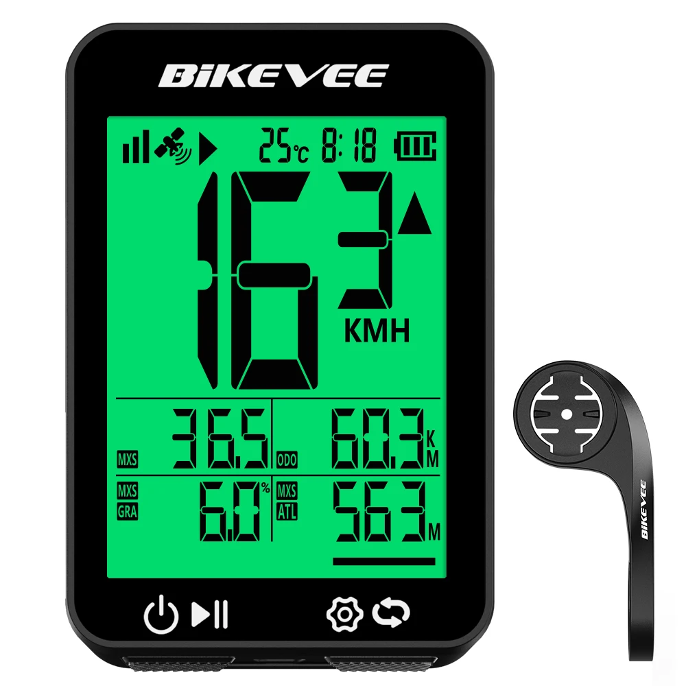 GPS Wireless Bike Computer Multi-Functional LCD Digital Display Outdoor Bicycle Speedometer Odometer With Auto Green Backlight
GPS Wireless Bike Computer Multi-Functional LCD Digital Display Outdoor Bicycle Speedometer Odometer With Auto Green Backlight