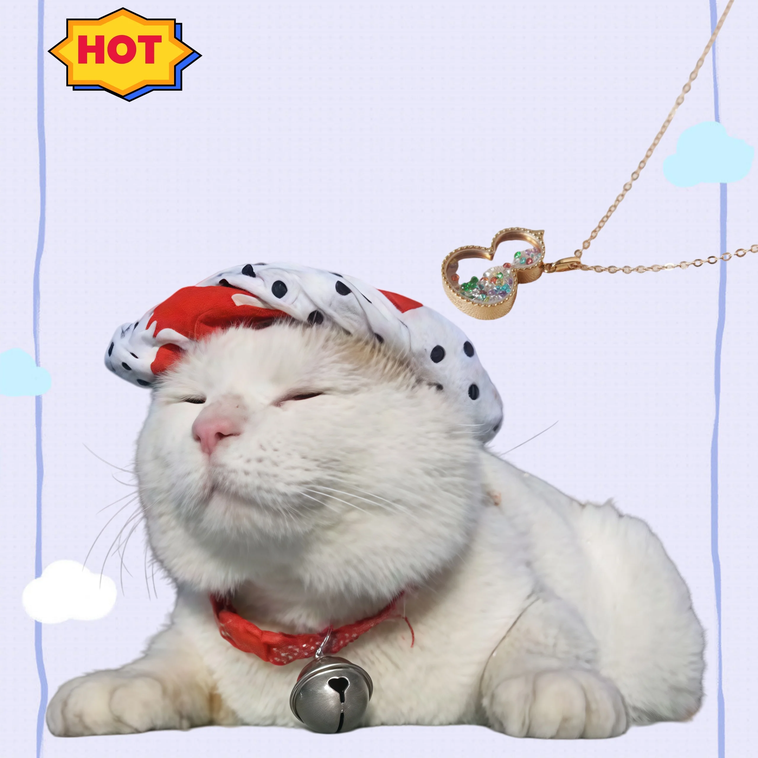 2025 Hot Selling Brand Women's Gourd Necklace Fashionable High-end Jewelry Suitable for Gift Giving To Friends
2025 Hot Selling Brand Women's Gourd Necklace Fashionable High-end Jewelry Suitable for Gift Giving To Friends