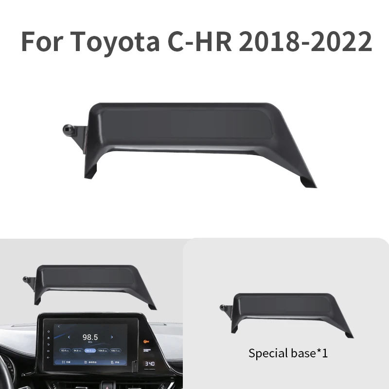 For Toyota C-HR 2018-2022 Screen base mobile phone bracket Lagiur diameter 17mm accessories
For Toyota C-HR 2018-2022 Screen base mobile phone bracket Lagiur diameter 17mm accessories