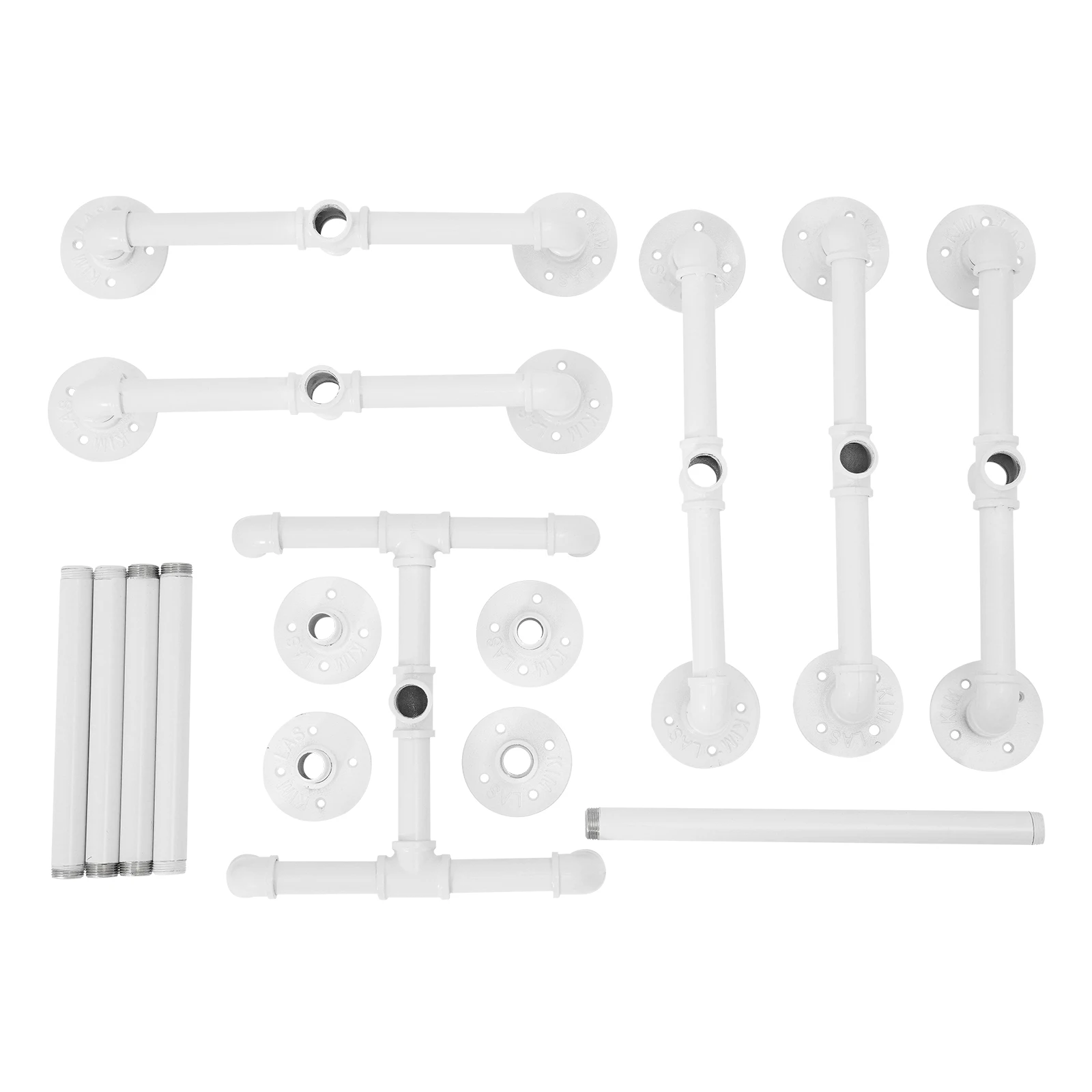 Industrial Style Hat Stand White Steel Pipe 10 Holders 30kg Load Freestanding Display Rack for Caps Scarves Bags Home Clothing Store Use
Industrial Style Hat Stand White Steel Pipe 10 Holders 30kg Load Freestanding Display Rack for Caps Scarves Bags Home Clothing Store Use
