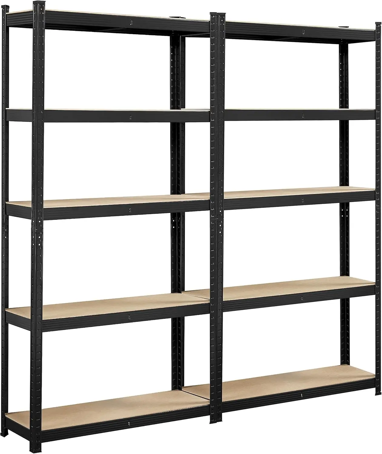 2PCS Storage Shelves 5 Tier Adjustable Metal Shelving Unit Utility Shelves Garage Storage Racks for Ware Garage Pantry
2PCS Storage Shelves 5 Tier Adjustable Metal Shelving Unit Utility Shelves Garage Storage Racks for Ware Garage Pantry