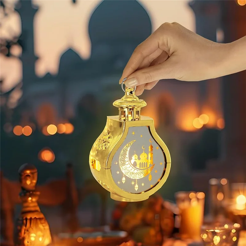 ABBN-2 Pcs Ramadan Lantern Vintage Candle Lantern Decorative Hanging Lantern Eid Mubarak Lantern Gold Lantern Home Decor Easy To
ABBN-2 Pcs Ramadan Lantern Vintage Candle Lantern Decorative Hanging Lantern Eid Mubarak Lantern Gold Lantern Home Decor Easy To