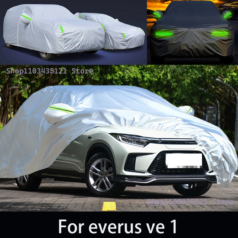 For everus ve 1 Outdoor Protection Full Car Covers Snow Cover Sunshade Waterproof Dustproof Exterior Car accessories
For everus ve 1 Outdoor Protection Full Car Covers Snow Cover Sunshade Waterproof Dustproof Exterior Car accessories