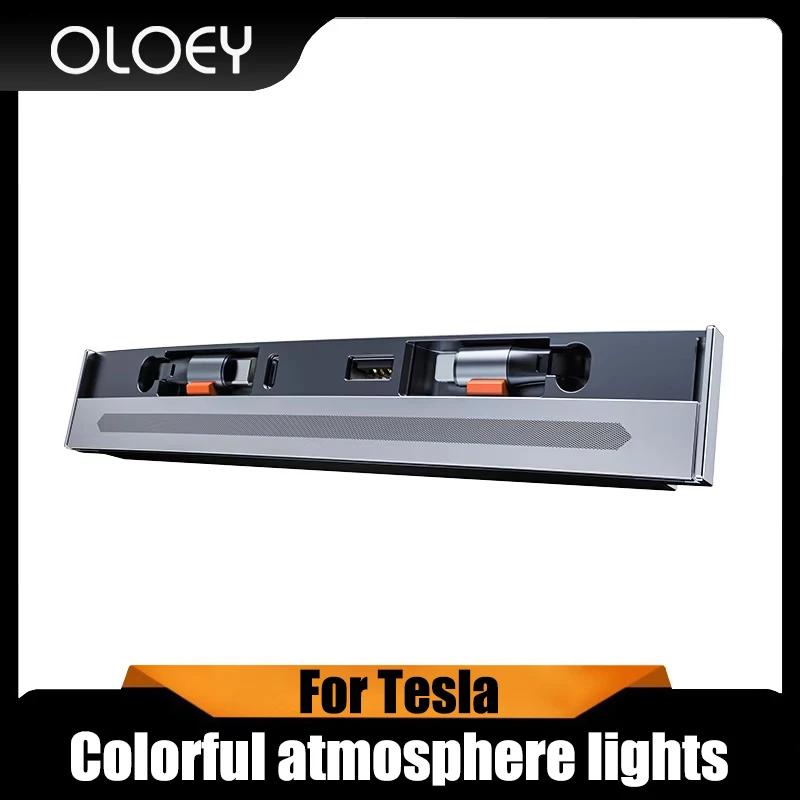 Central Console 84W Color Retractable Dock for Tesla Model 3 2021-2023 Y 2021-2025 USB Hub Fast Charger with Mood Light
Central Console 84W Color Retractable Dock for Tesla Model 3 2021-2023 Y 2021-2025 USB Hub Fast Charger with Mood Light