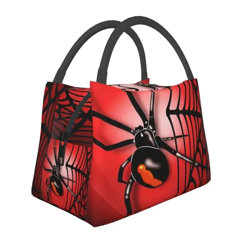 Изолированные обеденные сумки Red Back Spider Web для работы и офиса, водонепроницаемый охладитель, термальная коробка для бенто, Женский обеденный мешок
Изолированные обеденные сумки Red Back Spider Web для работы и офиса, водонепроницаемый охладитель, термальная коробка для бенто, Женский обеденный мешок