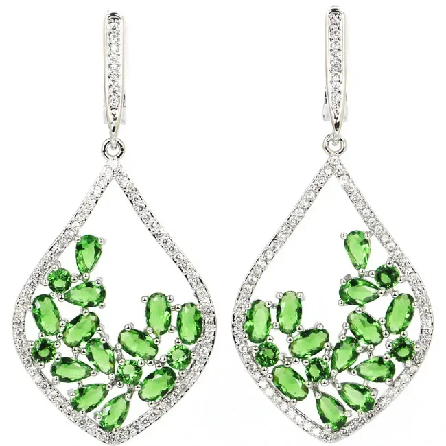 925 SOLID STERLING SILVER Customized Earrings Iolite Green Emerald Green Peridot London Blue Topaz CZ Woman's Wedding Polished
925 SOLID STERLING SILVER Customized Earrings Iolite Green Emerald Green Peridot London Blue Topaz CZ Woman's Wedding Polished