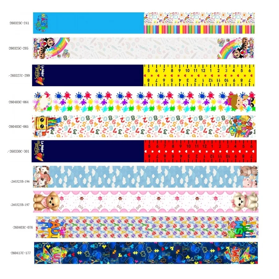 50yards Two Ends Back to School Style Grosgrain Ribbon Listons for Hairbows Craft Supplies DIY Accessories
50yards Two Ends Back to School Style Grosgrain Ribbon Listons for Hairbows Craft Supplies DIY Accessories