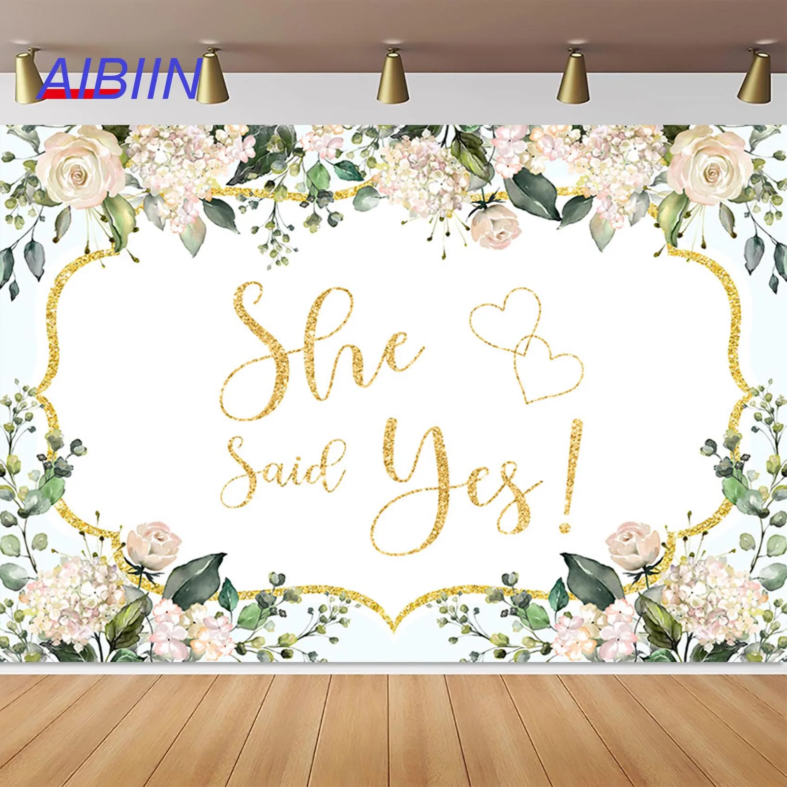 She Said Yes Wedding Backdrop Pink Floral Bridal Shower Party Decor Bachelorette Bride to Be Engagement Photography Background
She Said Yes Wedding Backdrop Pink Floral Bridal Shower Party Decor Bachelorette Bride to Be Engagement Photography Background