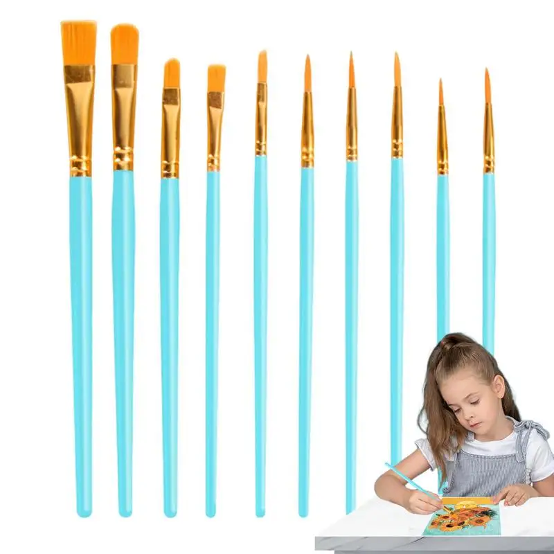 Artist Brushes 10pcs Watercolor Acrylic Painting Paint Brush Set Smooth And Flexible Artist Paint Brushes Versatile For
Artist Brushes 10pcs Watercolor Acrylic Painting Paint Brush Set Smooth And Flexible Artist Paint Brushes Versatile For