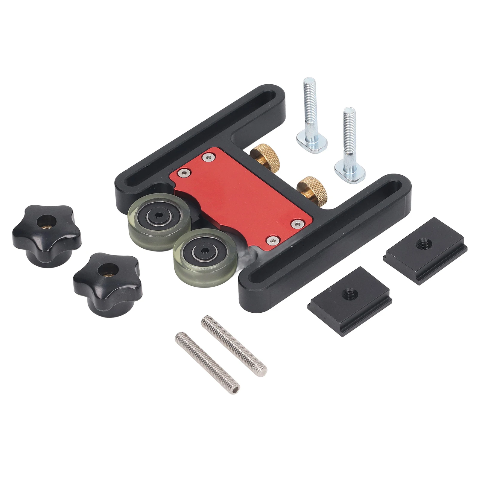 Woodworking Presser Roller Standard Rail Flexible PU Wheel Table Saw Stock Roller Aluminum Alloy for Desktop Saws
Woodworking Presser Roller Standard Rail Flexible PU Wheel Table Saw Stock Roller Aluminum Alloy for Desktop Saws