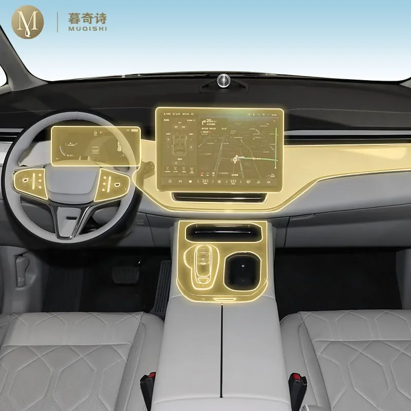 For Volvo EM90 2024-2025 Pre cutting car Interior PPF paint protection film console Scratch resistant repair TPU film refit
For Volvo EM90 2024-2025 Pre cutting car Interior PPF paint protection film console Scratch resistant repair TPU film refit