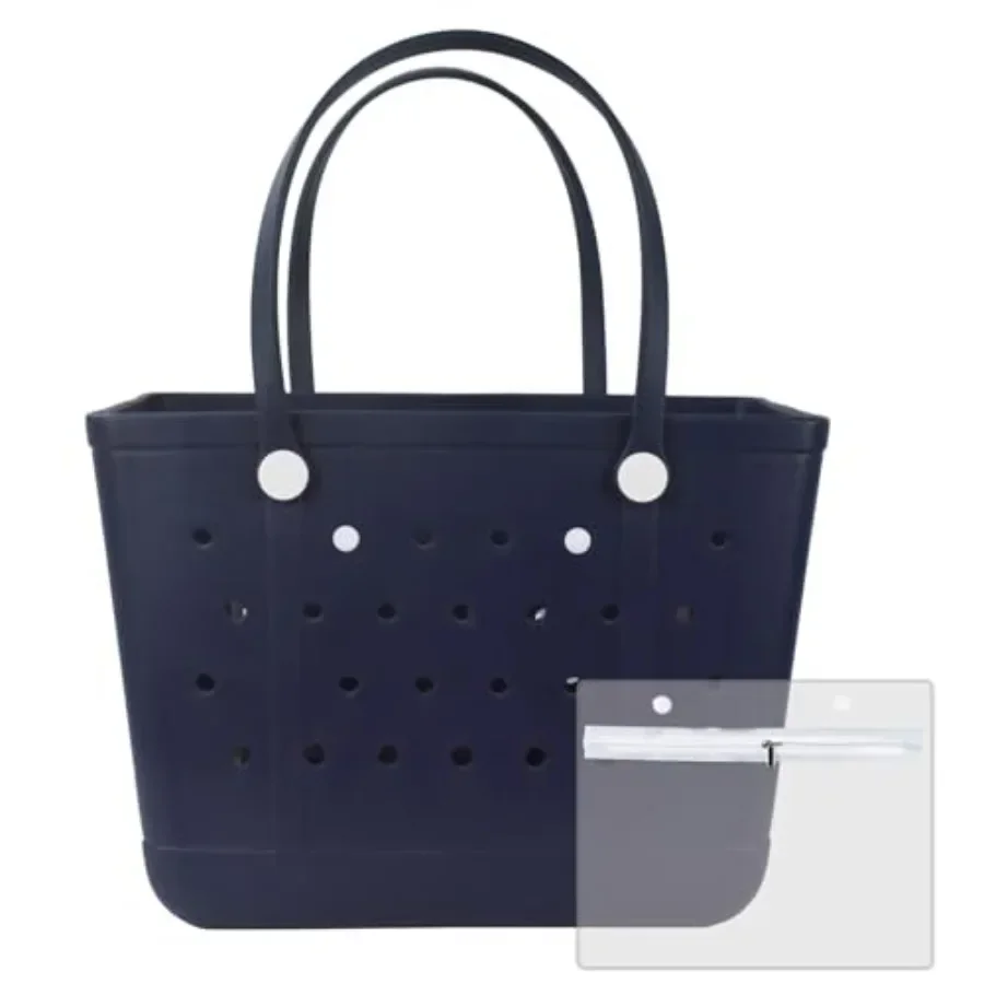 Beach Bag, Waterproof Beach Tote, Rubber XL Tote Bag, Washable and Durable Open Handbag for Boat Pool Sports
Beach Bag, Waterproof Beach Tote, Rubber XL Tote Bag, Washable and Durable Open Handbag for Boat Pool Sports