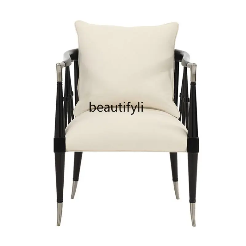Light luxury, black beauty solid wood Windsor chair single sofa chair modern simple leisure chair
Light luxury, black beauty solid wood Windsor chair single sofa chair modern simple leisure chair