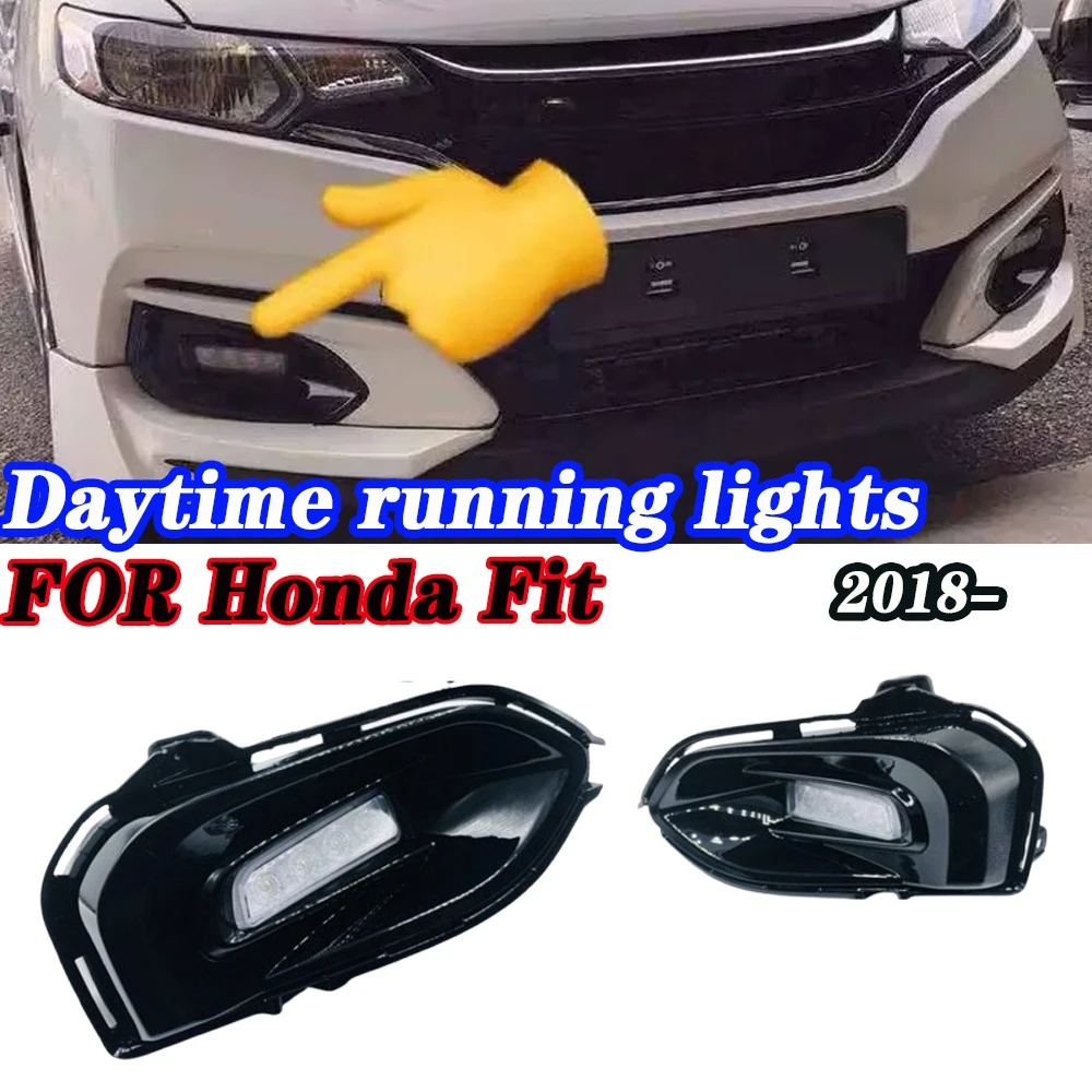 Suitable for Honda's New Fit LED White Yellow Turn Signal Daytime Running Light 2018-
Suitable for Honda's New Fit LED White Yellow Turn Signal Daytime Running Light 2018-