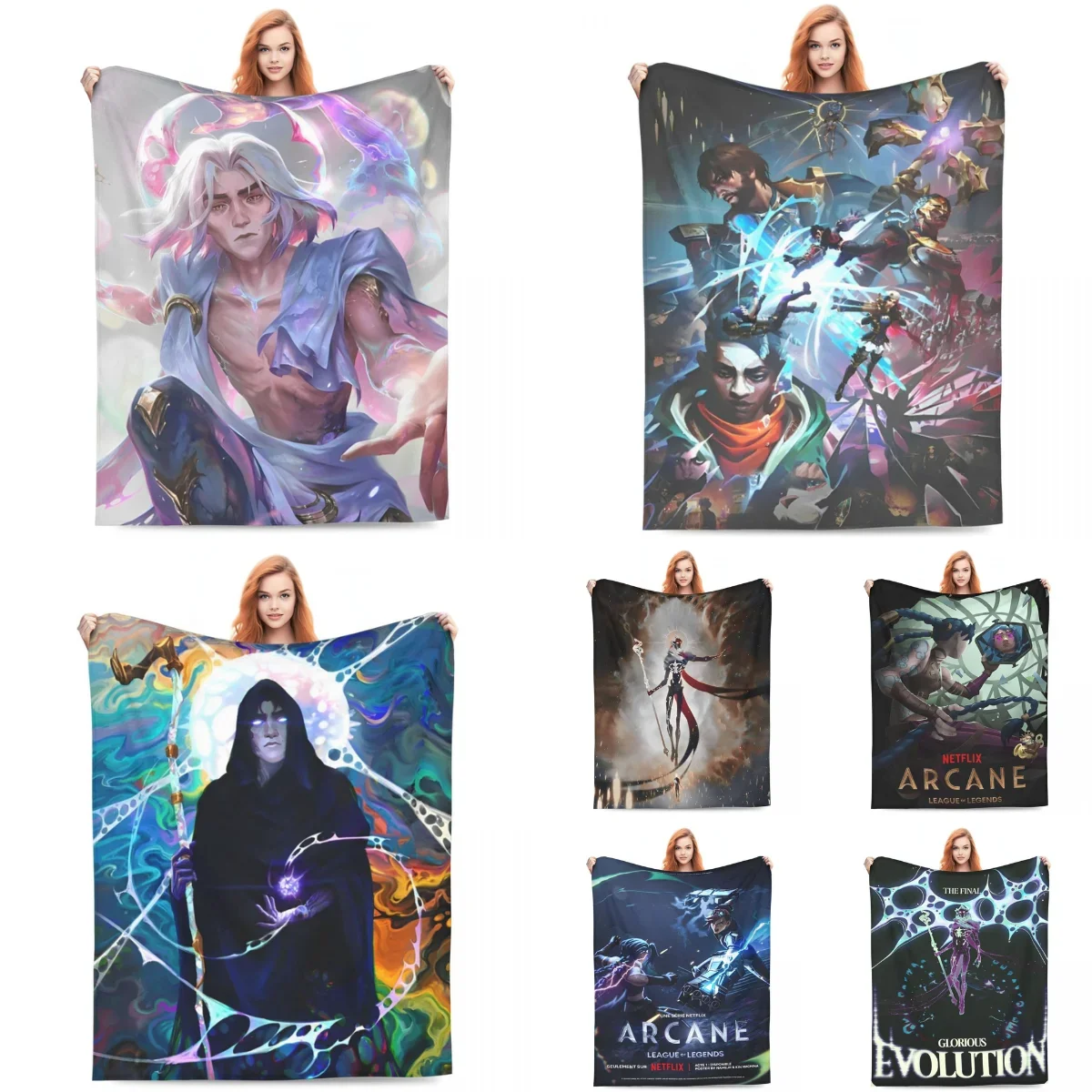 Arcane Viktor Game Blanket Quality Warm Soft Throw Blanket Spring Camping Couch Bed Aesthetic Bedspread
Arcane Viktor Game Blanket Quality Warm Soft Throw Blanket Spring Camping Couch Bed Aesthetic Bedspread