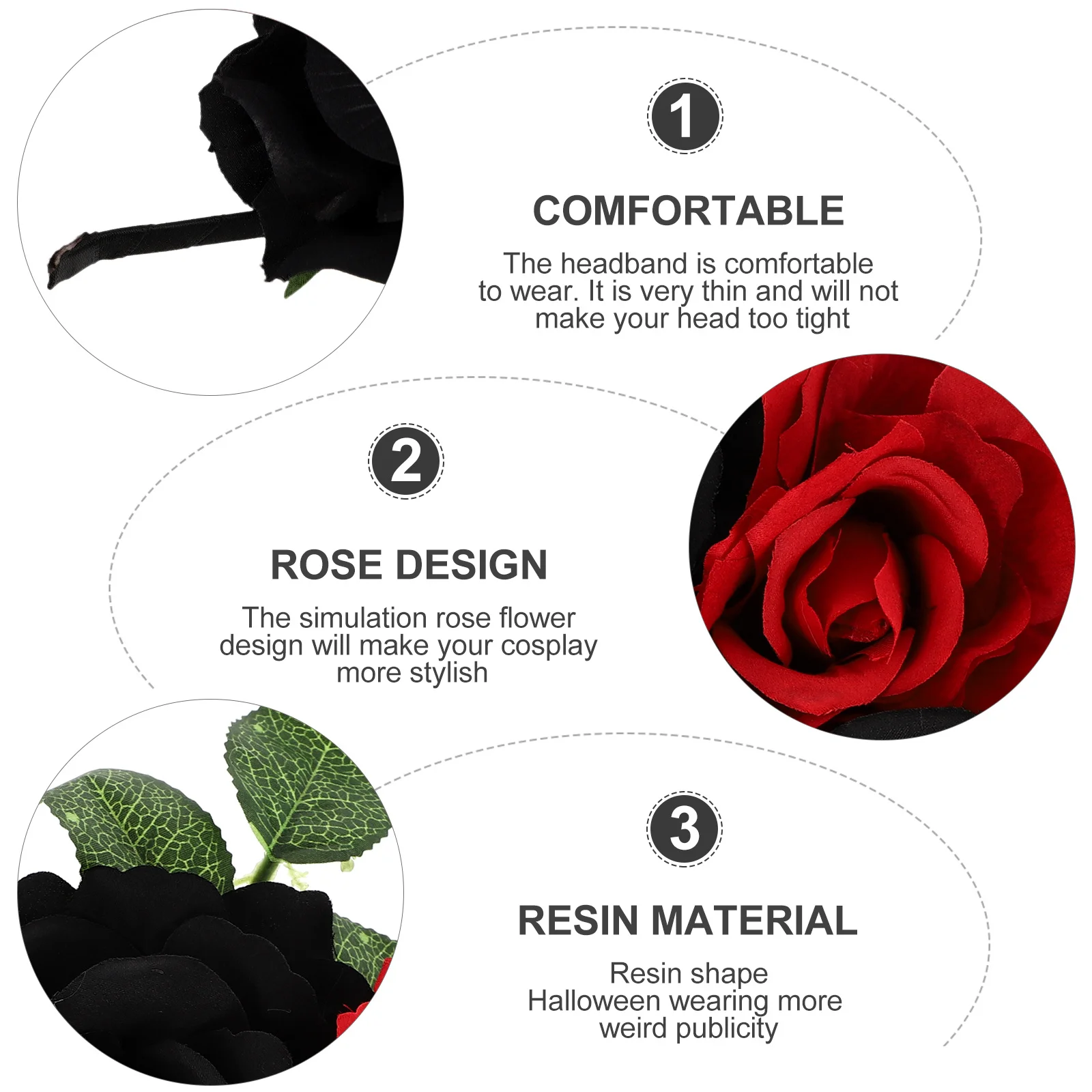 1Pcs Simulation Rose Flower Headband Halloween Rose Hair Hoop Party Hair Accessory Decoration Party Hairband Flower Hairband
1Pcs Simulation Rose Flower Headband Halloween Rose Hair Hoop Party Hair Accessory Decoration Party Hairband Flower Hairband