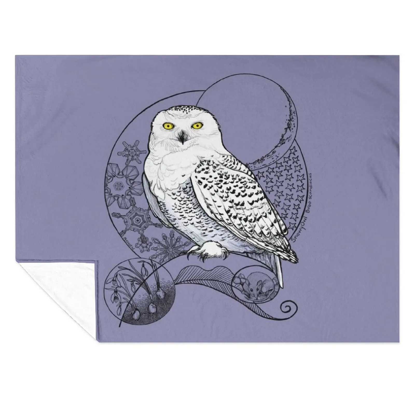 Snowy Owl Doodle in a wintery scene Throw Blanket funny gift for winter Sofa decorative Blankets
Snowy Owl Doodle in a wintery scene Throw Blanket funny gift for winter Sofa decorative Blankets