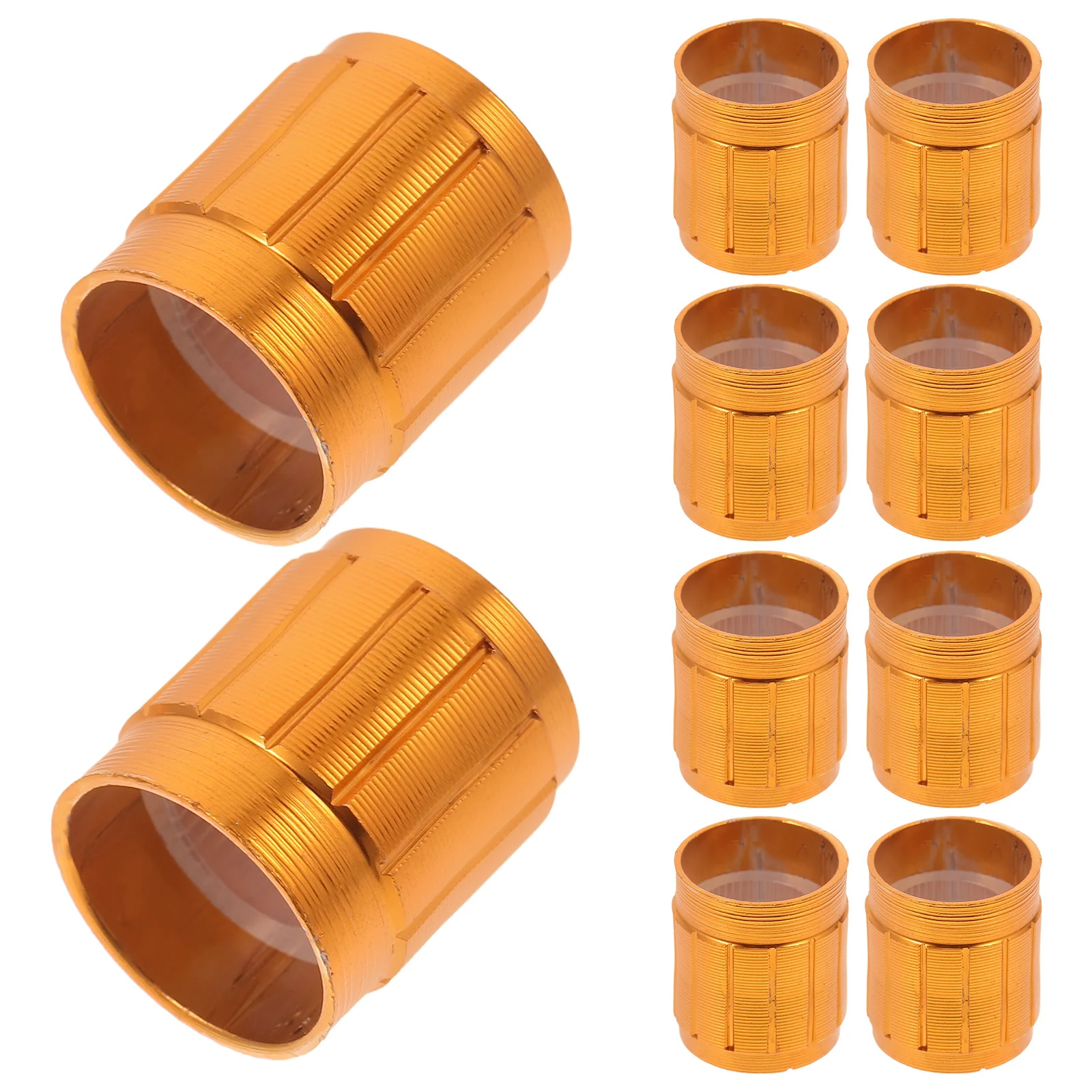 10Pcs Electric Guitar Potentiometer Knobs Aluminum Alloy Metal Volume Control Guitar Volume Caps High Durability
10Pcs Electric Guitar Potentiometer Knobs Aluminum Alloy Metal Volume Control Guitar Volume Caps High Durability