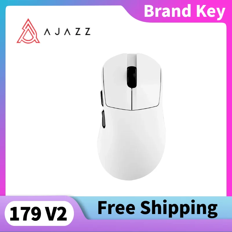 AJAZZ AJ179 V2 MAX Беспроводная трехрежимная правая мышь PAW3311 Проводная игровая мышь с макросо определением 12000 точек на дюйм и низкой задержкой
AJAZZ AJ179 V2 MAX Беспроводная трехрежимная правая мышь PAW3311 Проводная игровая мышь с макросо определением 12000 точек на дюйм и низкой задержкой