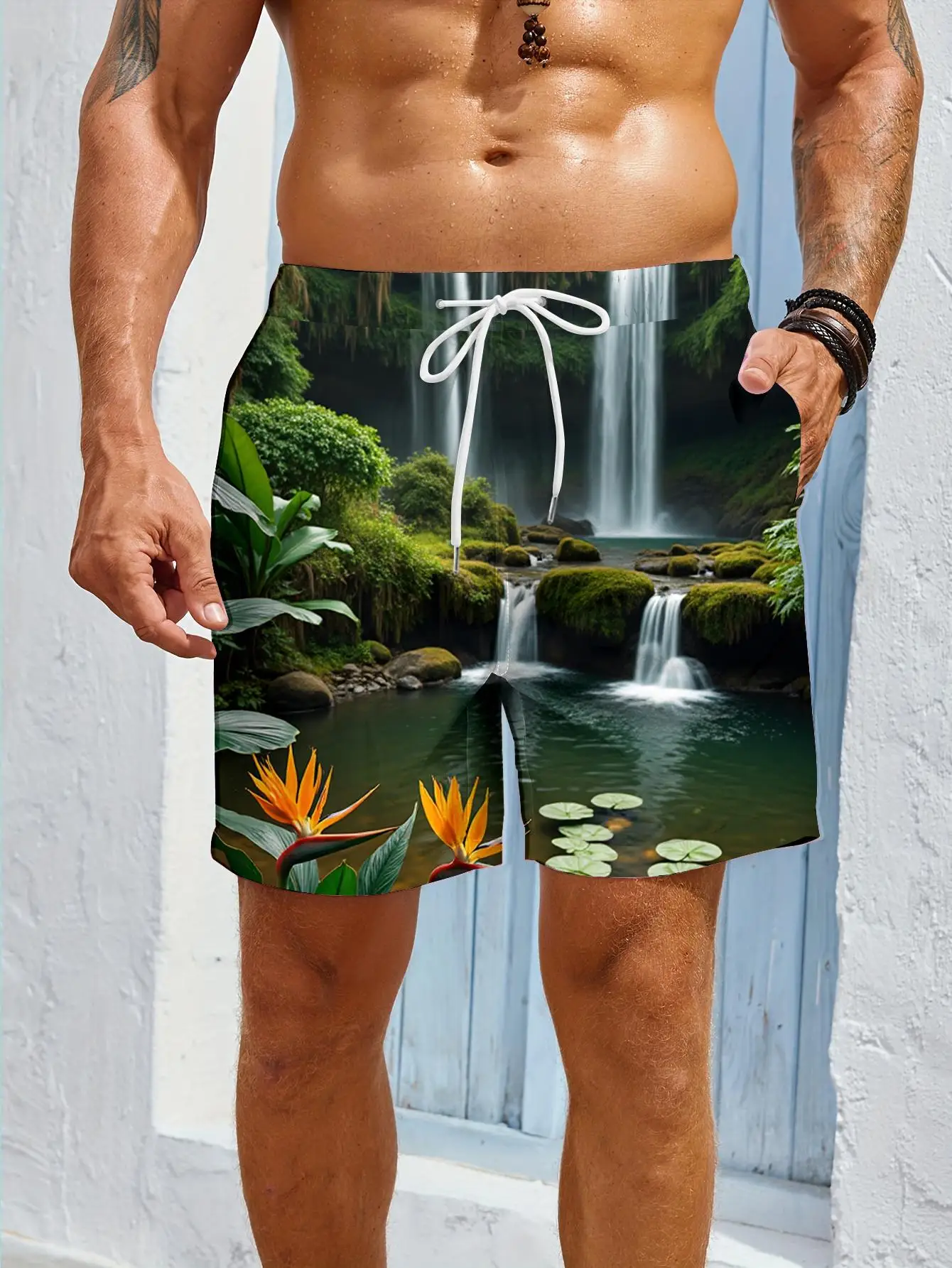 1pcs Men's Short swim trunks2026 Summer 3D Printed Short sleeve Pants Quick drying running Men trousers Breathable Polyester
1pcs Men's Short swim trunks2026 Summer 3D Printed Short sleeve Pants Quick drying running Men trousers Breathable Polyester